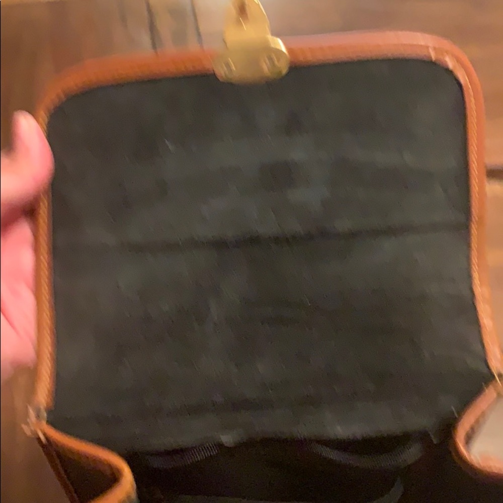 Dooney & Bourke Crossbody Bag Navy and Brown - Picture 6 of 11